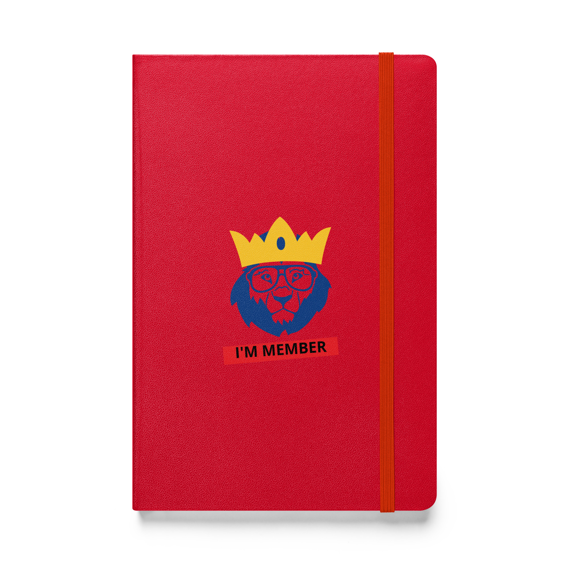 Hardcover bound notebook